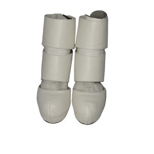 SHIEKH Women's 6" Platform Gladiator closed toe heels size 10 with slit designs.